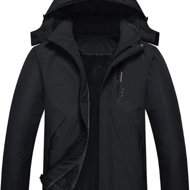 Men's Mountain Waterproof Ski Jacket Winter Windbreaker Warm Hooded Snowboarding Raincoat Jackets